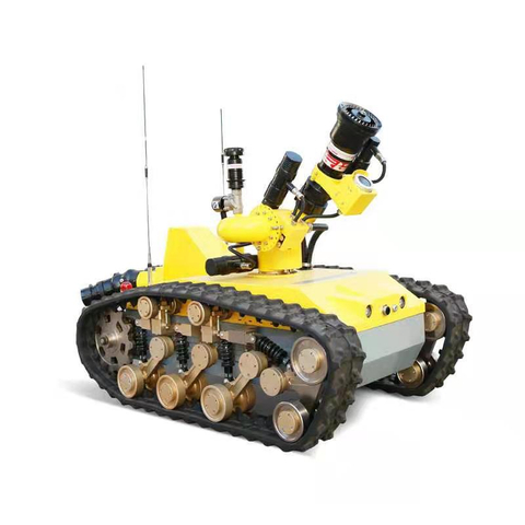 Горячие продажи роботов пожаротушения гусеничного типа PIAOMA